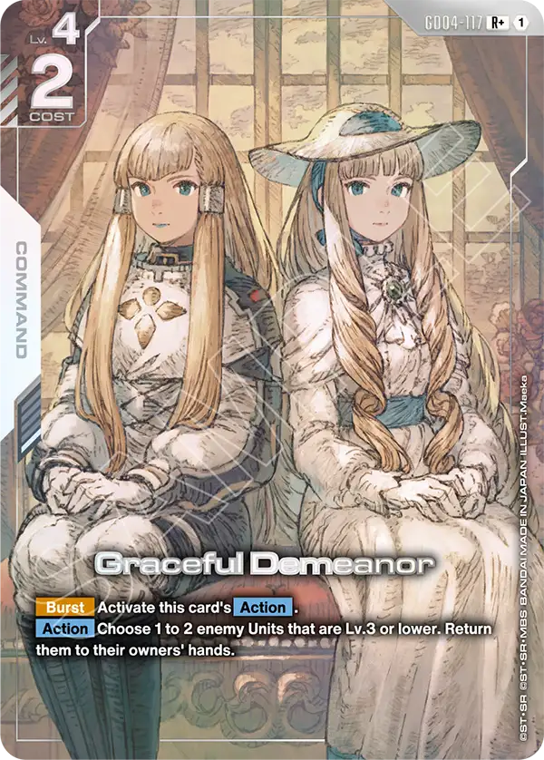 Graceful Demeanor GD04-117 [ Inglese / Giapponese ]
