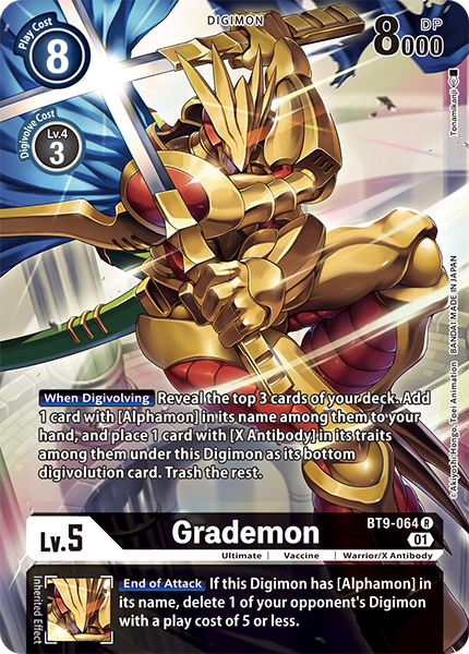 Grademon BT9-064 [ Inglese / Giapponese ]