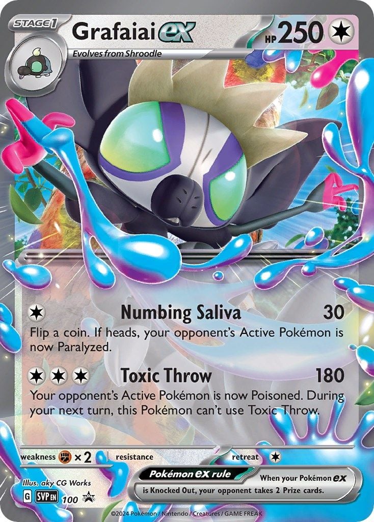 Grafaiai-ex - SVP Black Star Promos SVP 100 [ Italiano ]