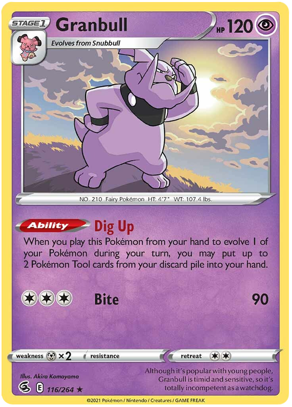 Granbull - Colpo Fusione 116/264 [ Italiano / Inglese ]