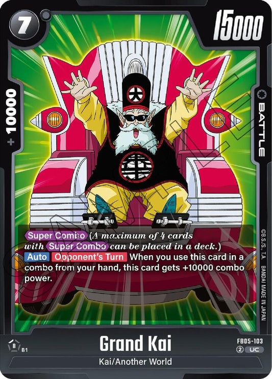 Grand Kai FB05-103 [ Inglese / Giapponese ]