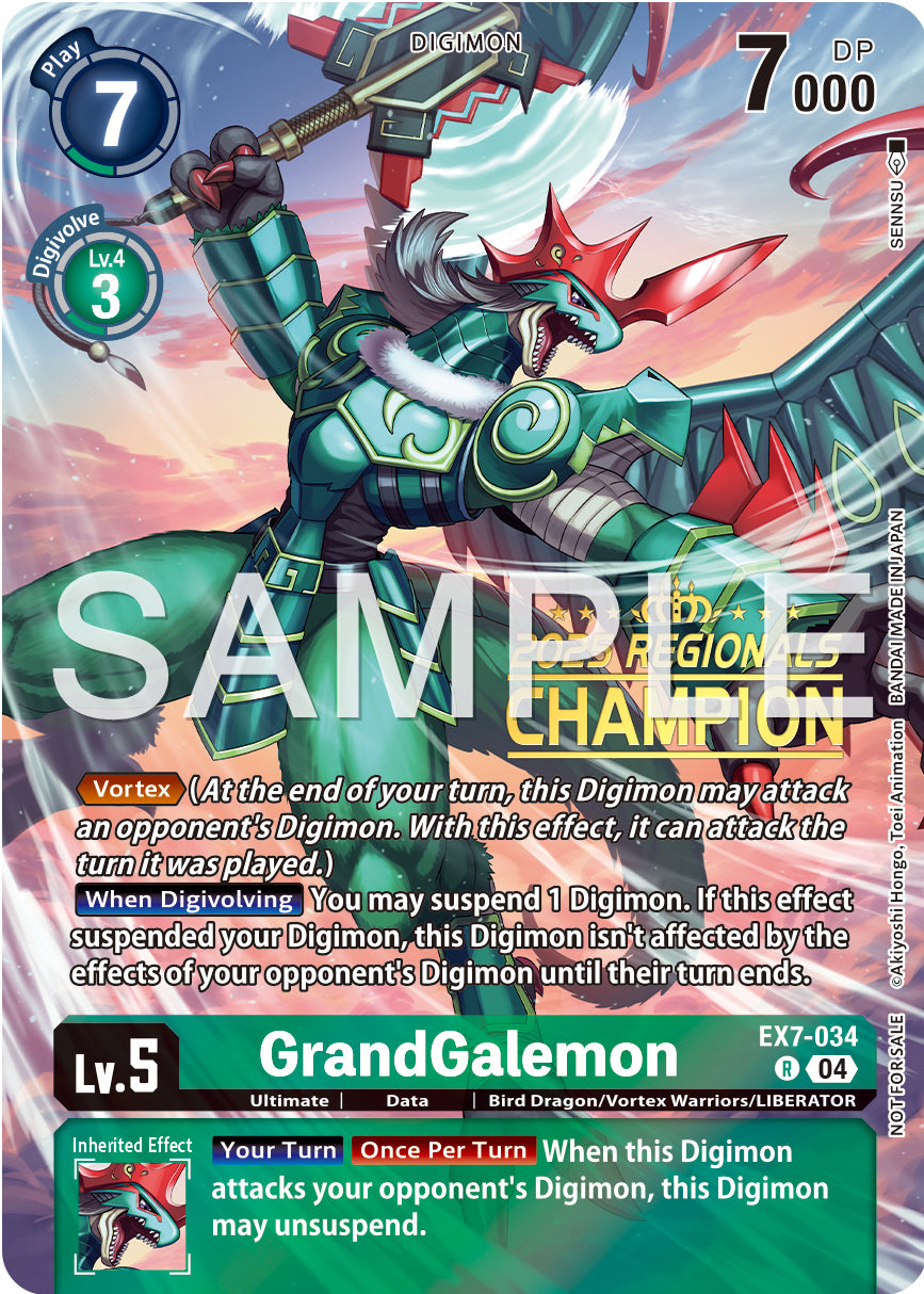 GrandGalemon EX7-034 [ Inglese / Giapponese ]