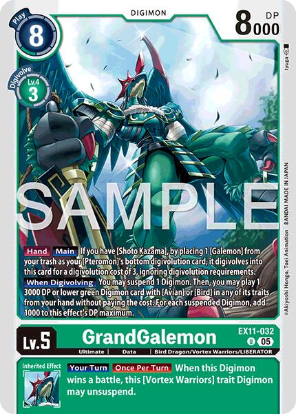 GrandGalemon EX11-032 [ Inglese / Giapponese ]