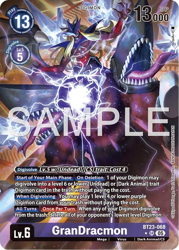 GranDracmon BT23-068 [ Inglese / Giapponese ]
