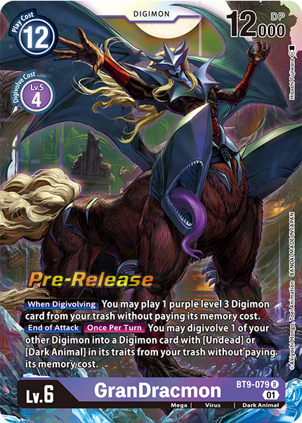 GranDracmon BT9-079 [ Inglese / Giapponese ]