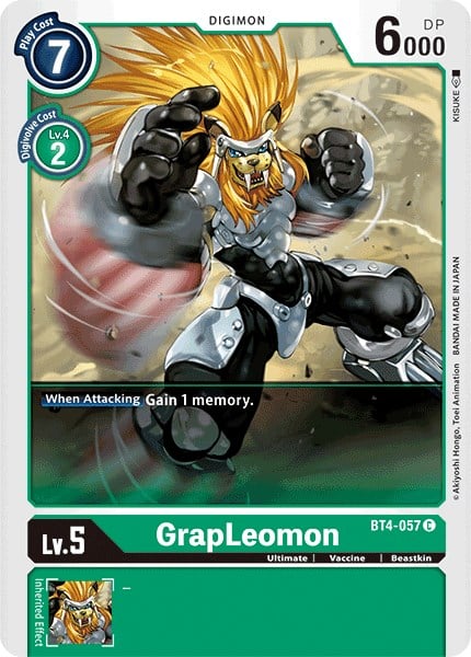 GrapLeomon BT4-057 [ Inglese / Giapponese ]