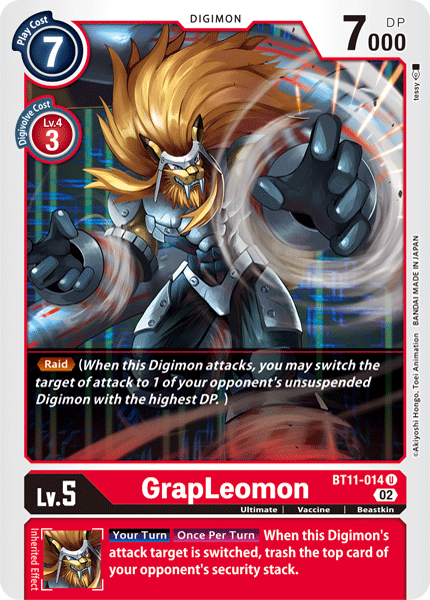 GrapLeomon BT11-014 [ Inglese / Giapponese ]