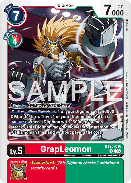 GrapLeomon BT25-016 [ Inglese / Giapponese ]