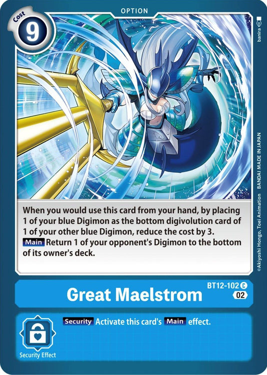Great Maelstrom BT12-102 [ Inglese / Giapponese ]