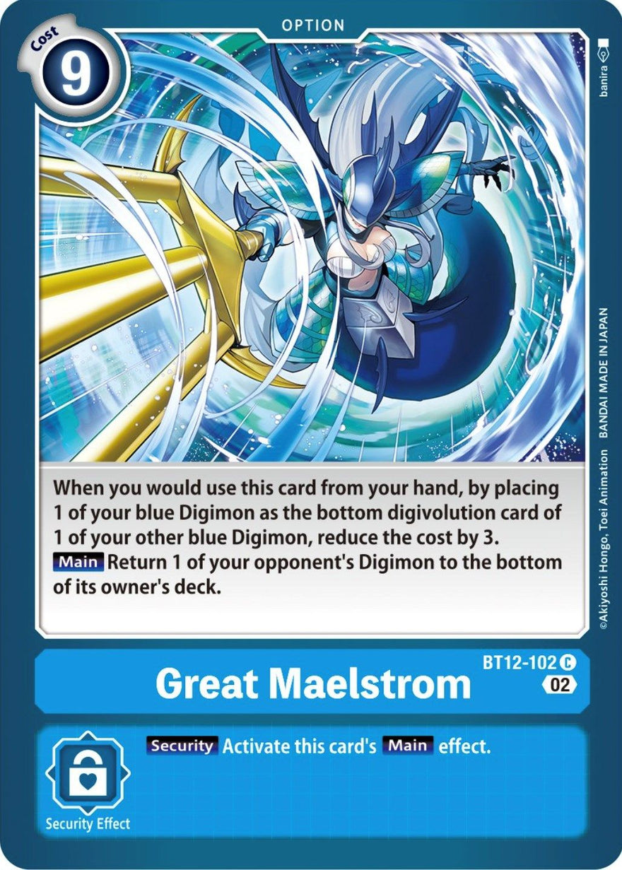 Great Maelstrom BT12-102 [ Inglese / Giapponese ]
