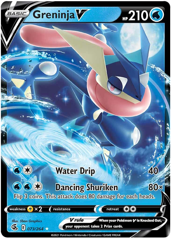 Greninja V - Colpo Fusione 073/264 [ Italiano / Inglese ]