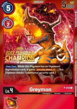 Greymon P-010 [ Inglese / Giapponese ]