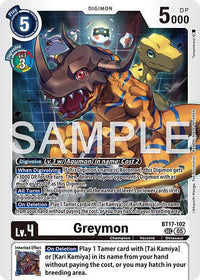 SEC - Ad 01 Advanced Booster Digimon Generation - BT17