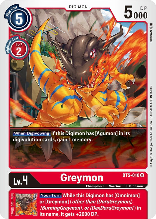 Greymon BT5-010 [ Inglese / Giapponese ]