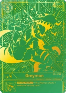 Greymon ST1-07 [ Inglese / Giapponese ]