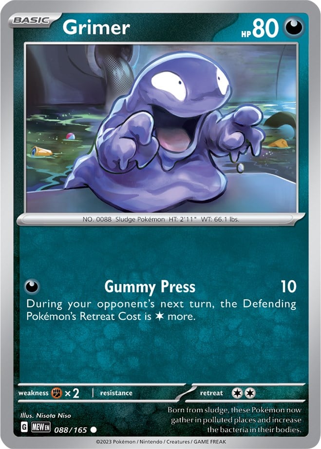 Grimer - 151 088/165 [ Italiano / Inglese ]
