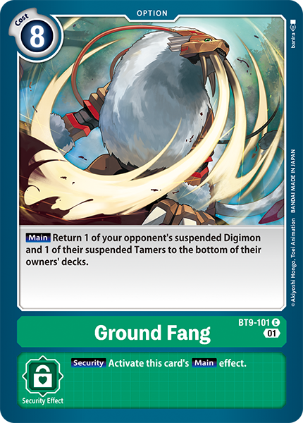 Ground Fang BT9-101 [ Inglese / Giapponese ]