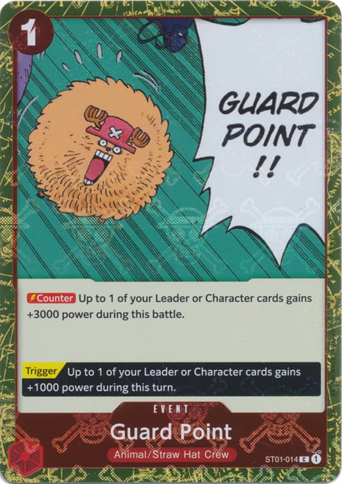 Guard Point ST01-014 [ Inglese / Giapponese / Francese / Cinese Semplificato ]