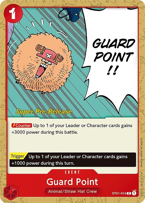 Guard Point ST01-014 [ Inglese / Giapponese / Francese / Cinese Semplificato ]