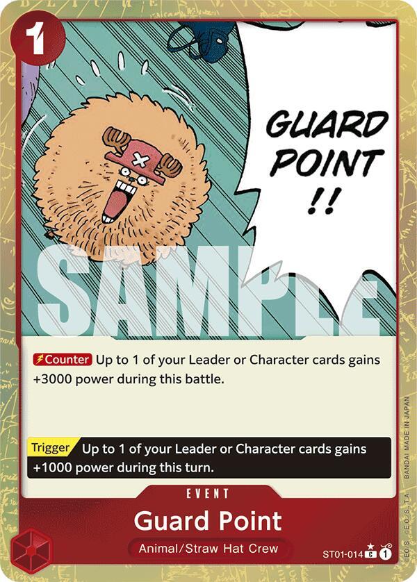Guard Point ST01-014 [ Inglese / Giapponese / Francese / Cinese Semplificato ]