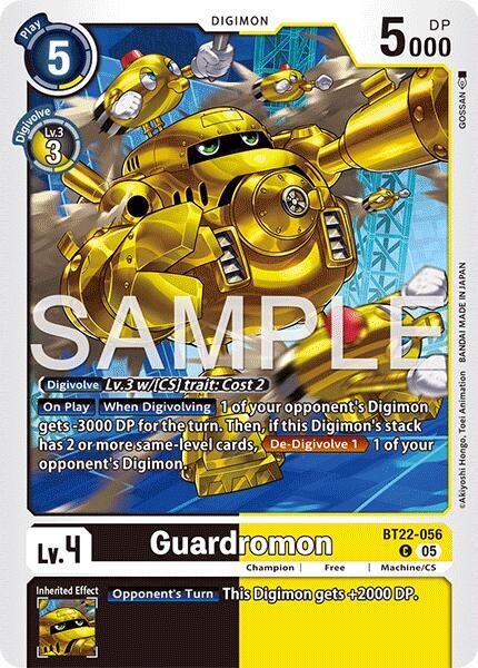 Guardromon BT22-056 [ Inglese / Giapponese ]