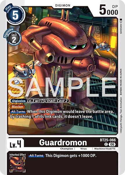 Guardromon BT25-066 [ Inglese / Giapponese ]