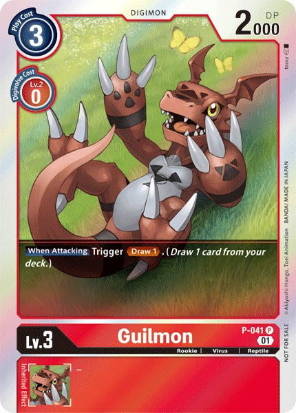 Guilmon P-041 [ Inglese / Giapponese ]