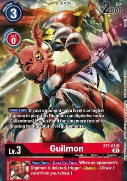 Guilmon ST7-03 [ Inglese / Giapponese ]