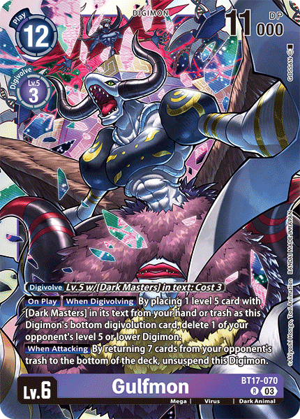 Gulfmon BT17-070 [ Inglese / Giapponese ]