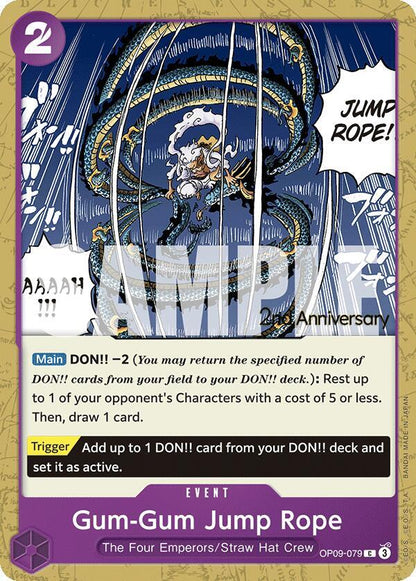 Gum-Gum Jump Rope OP09-079 [ Inglese / Giapponese / Francese / Cinese Semplificato ]