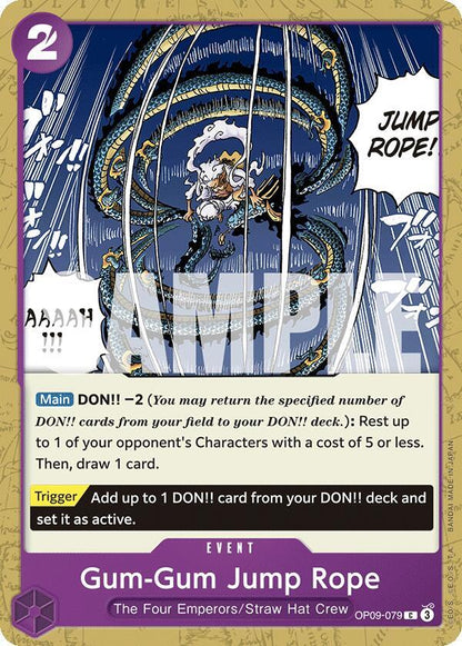 Gum-Gum Jump Rope OP09-079 [ Inglese / Giapponese / Francese / Cinese Semplificato ]