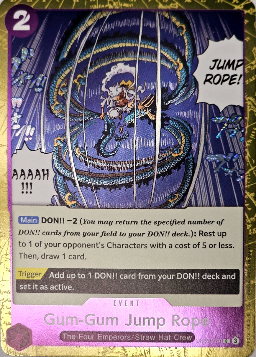 Gum-Gum Jump Rope OP09-079 [ Inglese / Giapponese / Francese / Cinese Semplificato ]