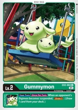 Gummymon EX2-004 [ Inglese / Giapponese ]
