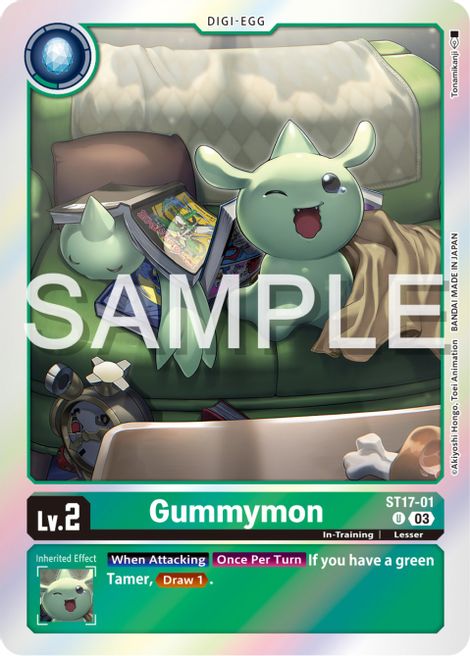 Gummymon ST17-01 [ Inglese / Giapponese ]