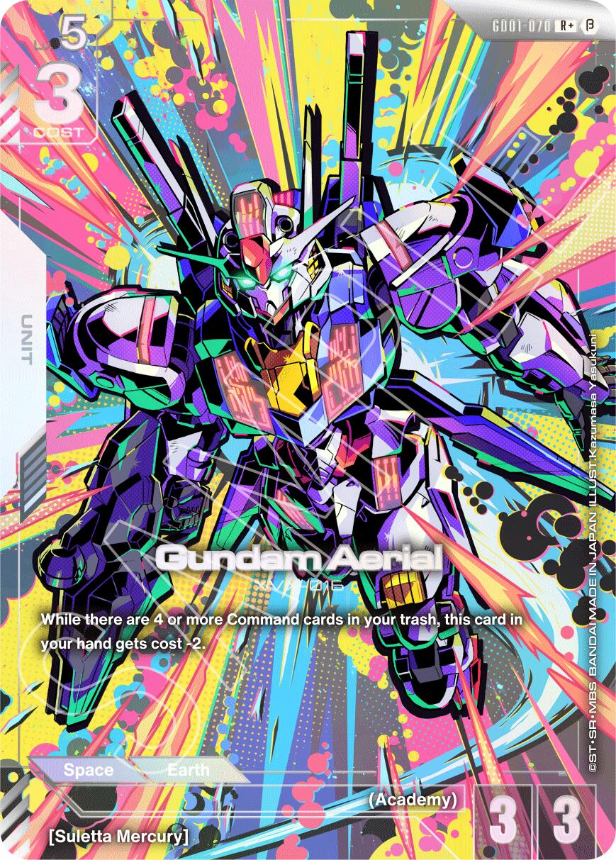 Gundam Aerial GD01-070 [ Inglese / Giapponese ]