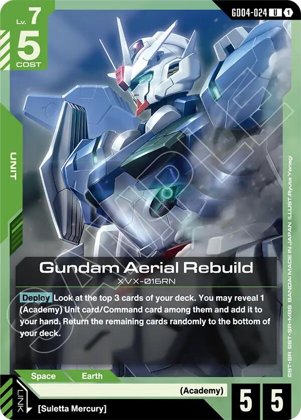 Gundam Aerial Rebuild GD04-024 [ Inglese / Giapponese ]