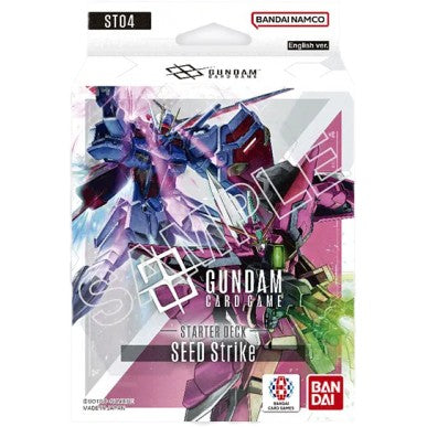 Gundam Card Game SEED Strike Starter Deck ST04 – Mazzo Pronto all'Uso ENG