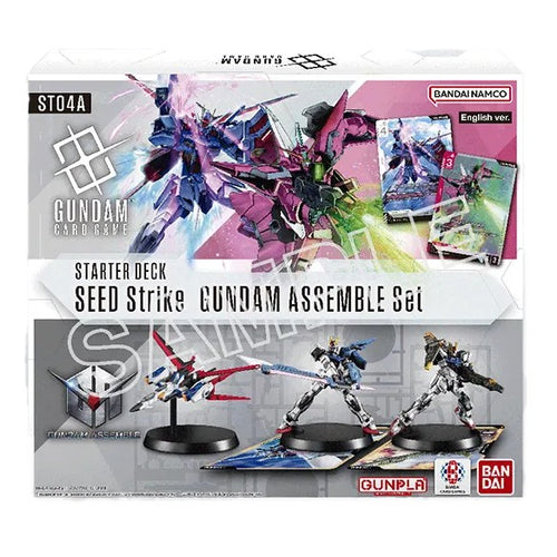 Gundam Card Game SEED Strike ST04A Assemble Starter Deck ENG