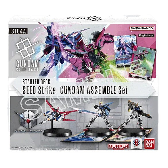 Gundam Card Game SEED Strike ST04A Assemble Starter Deck ENG