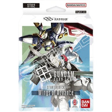 Gundam Card Game Wings of Advance ST02 Starter Deck ENG Heero Yuy Zechs Merquise
