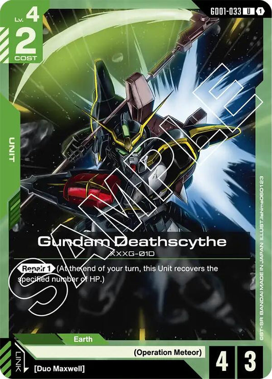 Gundam Deathscythe GD01-033 [ Inglese / Giapponese ]