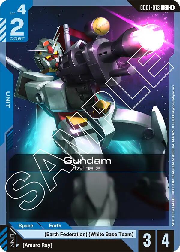 Gundam GD01-013 [ Inglese / Giapponese ]