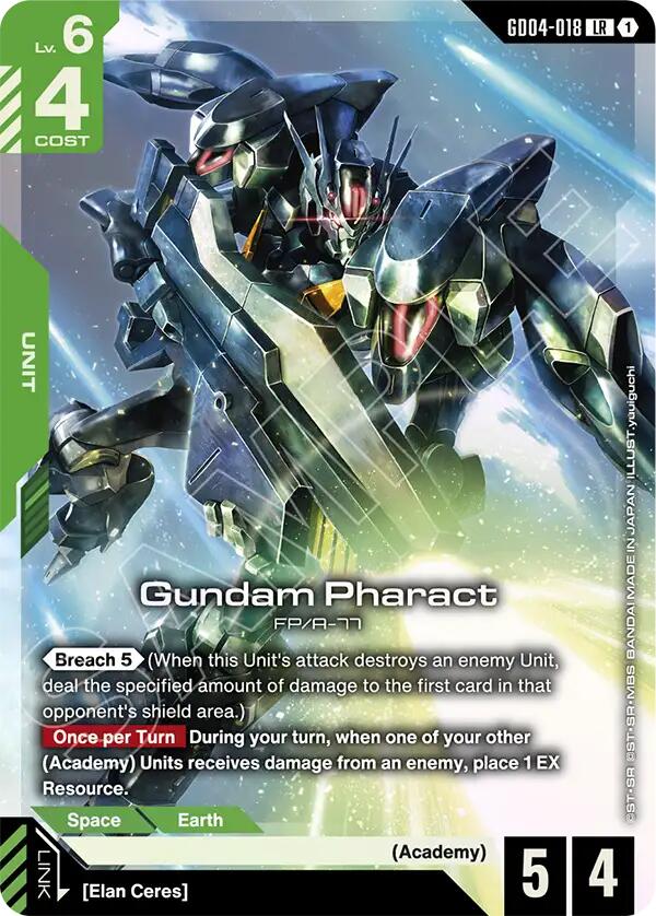 Gundam Pharact GD04-018 [ Inglese / Giapponese ]