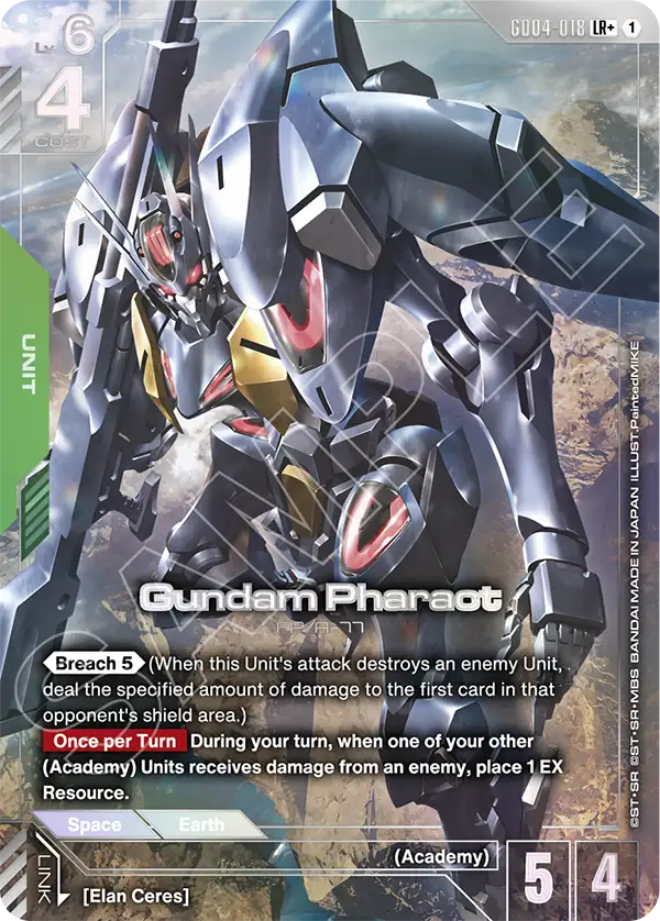 Gundam Pharact GD04-018 [ Inglese / Giapponese ]