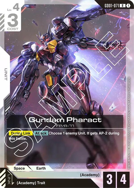 Gundam Pharact GD01-071 [ Inglese / Giapponese ]