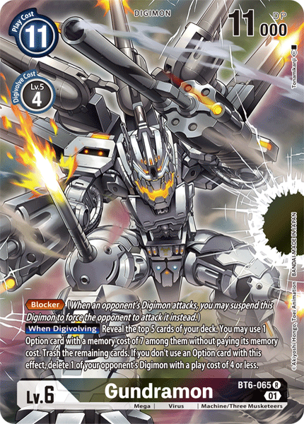 Gundramon BT6-065 [ Inglese / Giapponese ]
