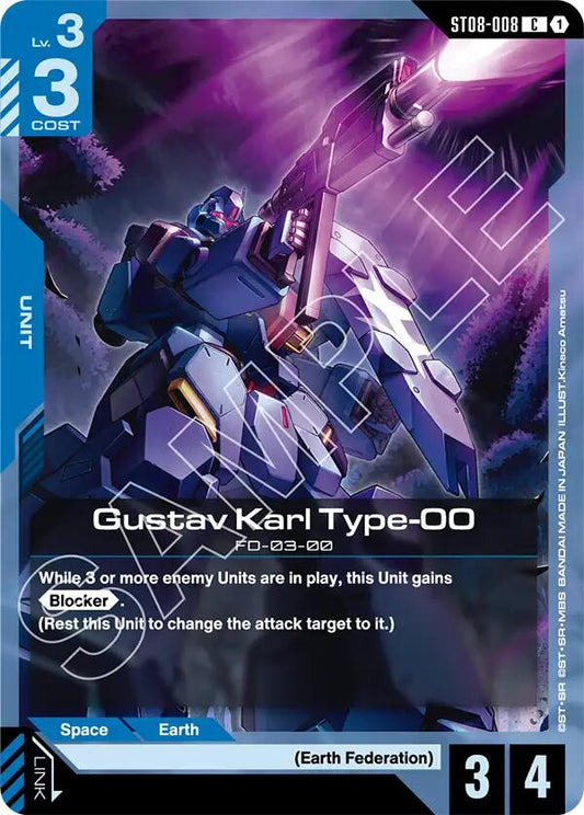 Gustav Karl Type-00 ST08-008 [ Inglese / Giapponese ]