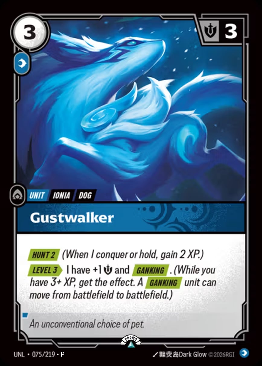 Gustwalker (Promo) [ Inglese / Cinese Semplificato ]