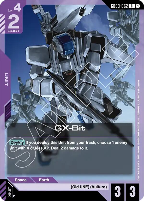 GX-Bit GD03-062 [ Inglese / Giapponese ]