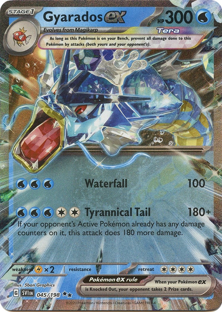 Gyarados-ex - Scarlatto e Violetto 045/198 [ Italiano ]